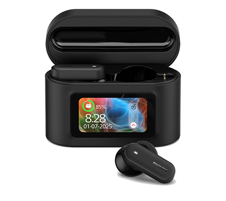 Skutočne bezdr&ocirc;tov&eacute; sl&uacute;chadl&aacute; Philips T6000