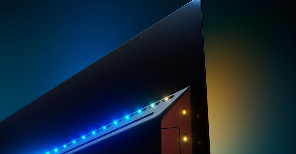 Smart TV s technol&oacute;giou Ambilight