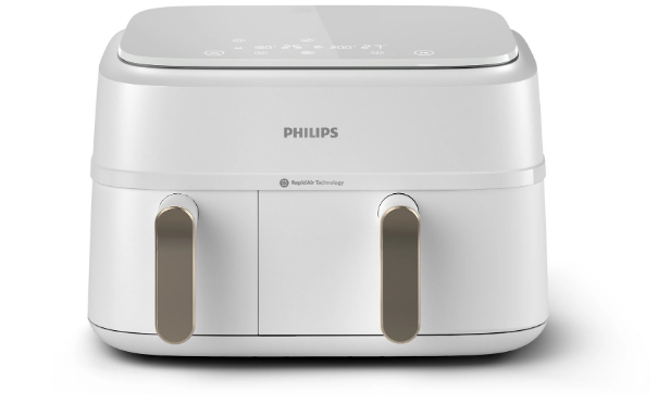 Teplovzdu&scaron;n&aacute; frit&eacute;za s&nbsp;dvojit&yacute;m ko&scaron;om Philips NA352