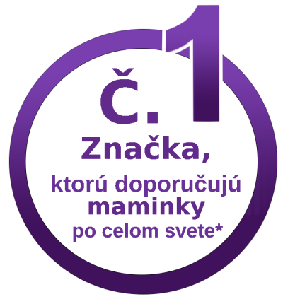 Značka č&iacute;slo jedna podľa odpor&uacute;čania maminek
