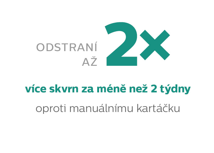 Odstraněn&iacute; v&iacute;ce skvrn