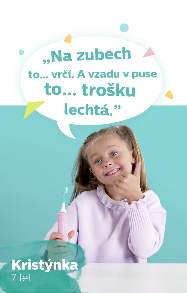 Krist&yacute;nka - recenze sonicare for kids
