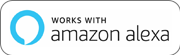 Logo Funguje s&nbsp;asistentom Amazon Alexa
