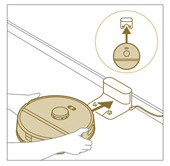 umiestnenie nab&iacute;jania, robotick&eacute; vys&aacute;vače