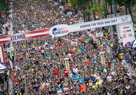 Wings for Life World Run &ndash; vlajkov&yacute; beh