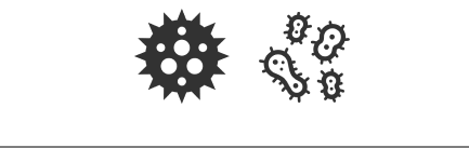 Ikony bakt&eacute;ri&iacute; a v&iacute;rusov