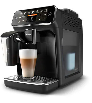 Rad 4300 LatteGo &ndash; matn&aacute; čierna/leskl&aacute; čierna