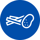 Ikona čerstv&yacute;ch hranolčekov