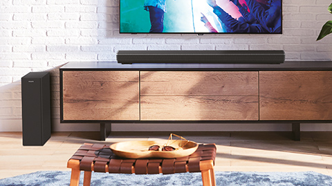 Bezdr&ocirc;tov&yacute; reproduktor Philips Soundbar s&nbsp;HDMI