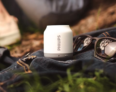 Prenosn&eacute; reproduktory značky Philips s rozhran&iacute;m bluetooth, bezdr&ocirc;tov&eacute; reproduktory, prenosn&eacute; r&aacute;dio