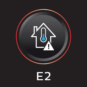 E2, Sign&aacute;l pr&iacute;li&scaron; n&iacute;zkej teploty