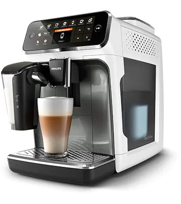 Rad 4300 LatteGo &ndash; matn&aacute; biela/leskl&aacute; antracitov&aacute;