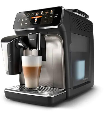 Rad 5400 LatteGo &ndash; matn&aacute; čierna/chr&oacute;m