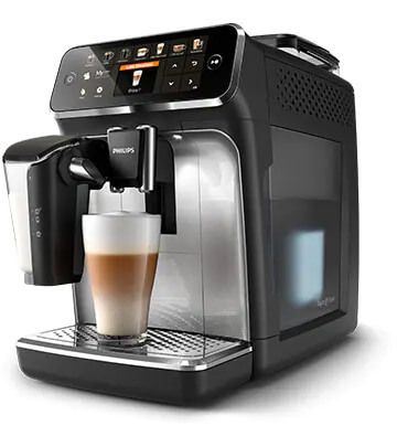 Rad 5400 LatteGo &ndash; matn&aacute; čierna/leskl&aacute; strieborn&aacute;